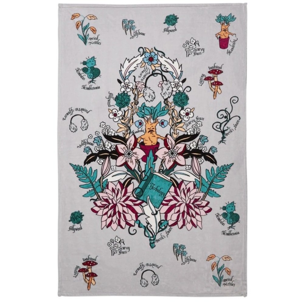 Vera Bradley x Harry Potter Herbology Throw Blanket